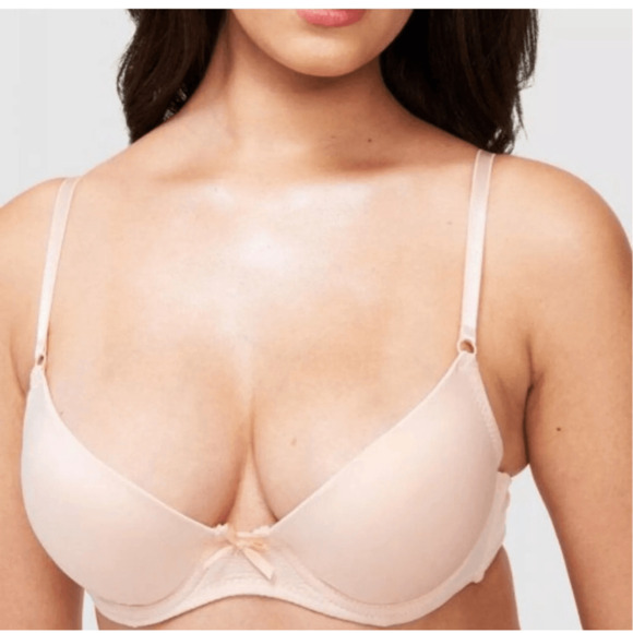 Frederick's Of Hollywood Women's Amira Contour Bra Size 36C Peachy Keen - Picture 3 of 6